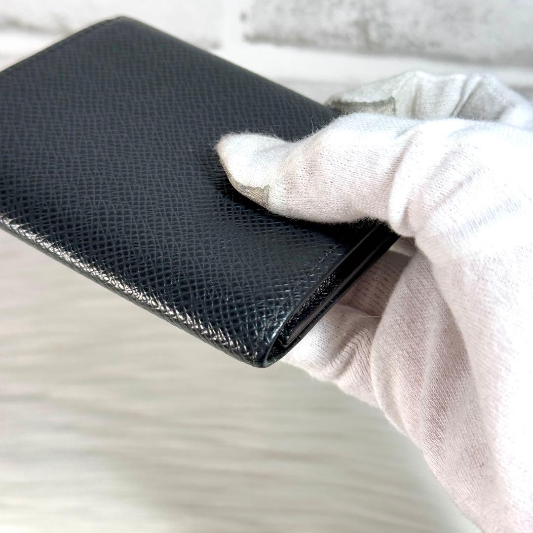 極美品 ルイヴィトン タイガ カードケース 名刺入れ アンヴェロップ カルト 黒