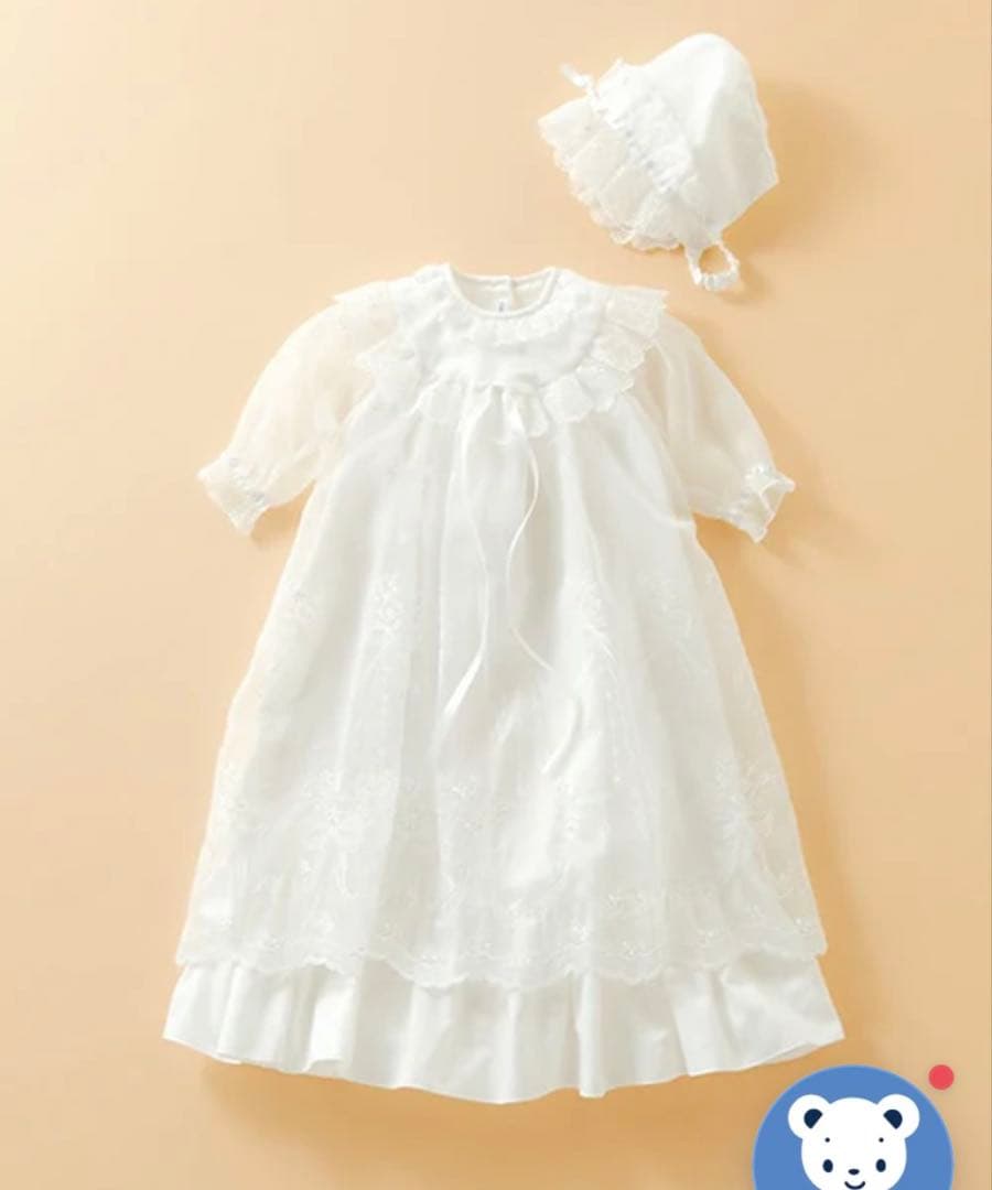 familiar ファミリア ベビードレス セレモニー　お宮参り