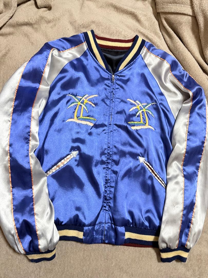 ２面用 テーラー東洋 Hawaii 虎 日本限定版 スカジャン vintage