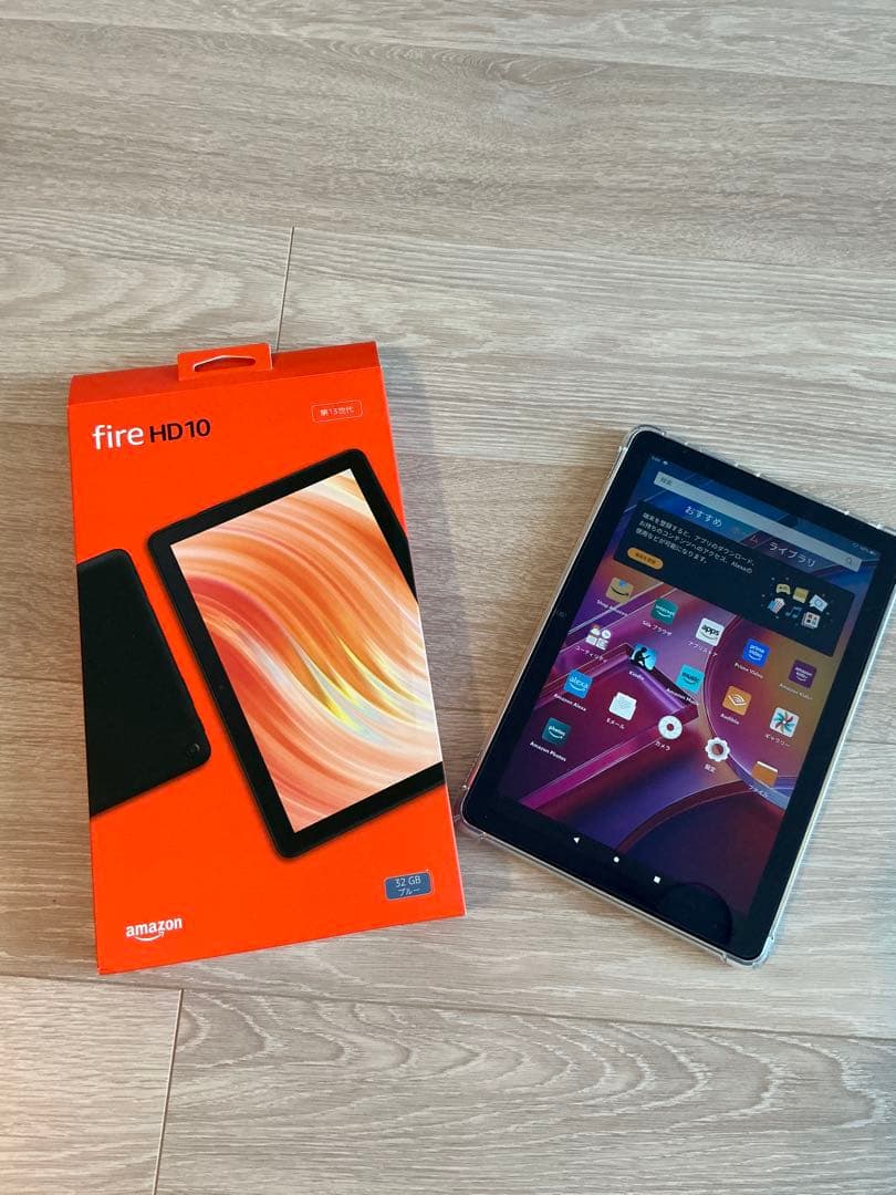 Amazon Fire HD 10第13世代　新品同様 カバー保護フォルム付き