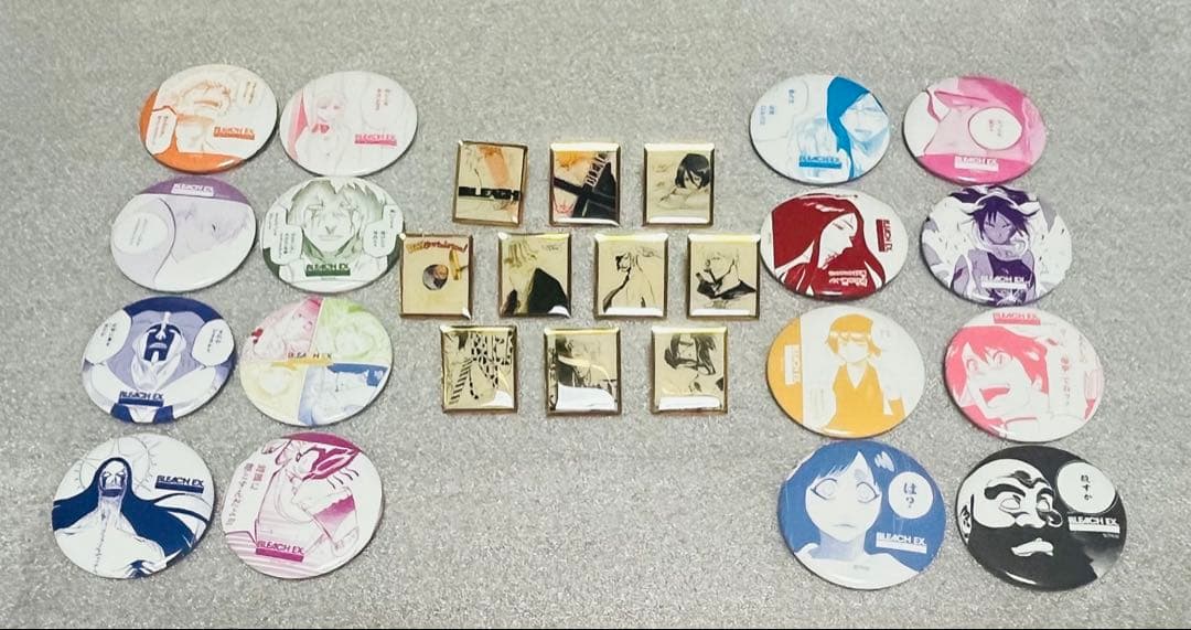 BLEACH EX. オリジナル名シーン缶バッジ＋オリジナルピンバッジ セット