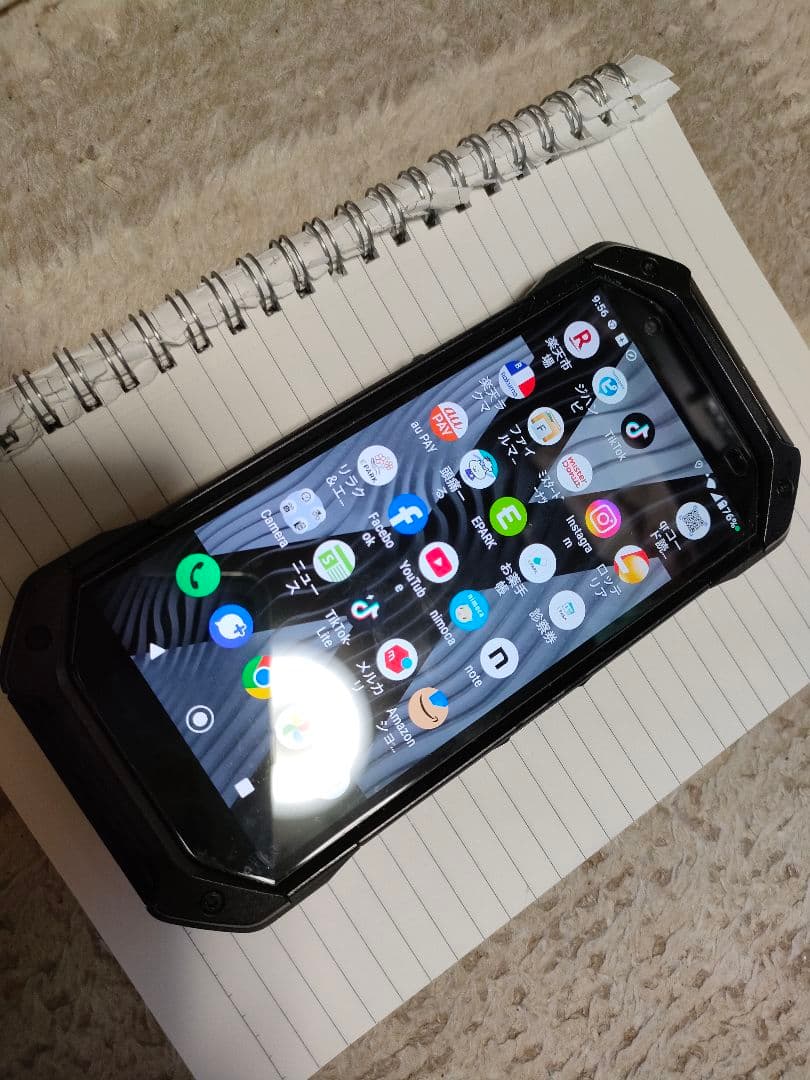 難あり★TORQUE 5G★128GB★KYG01★au★黒