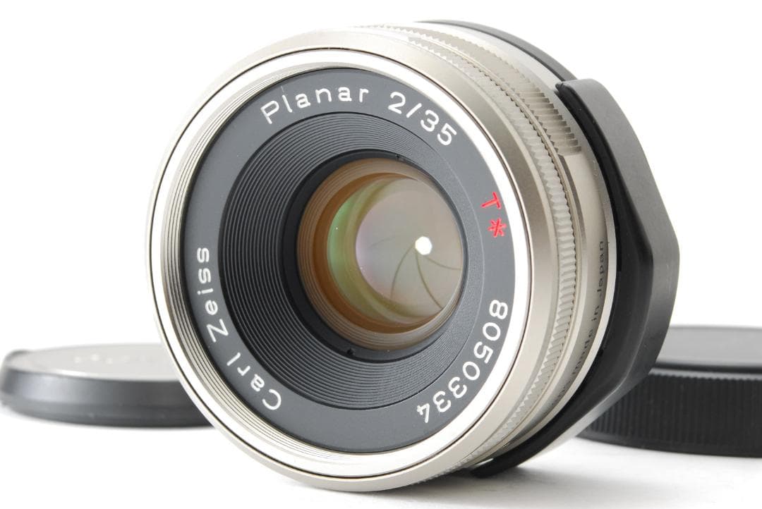 【美品 箱＆ケース付き】 Contax Carl Zeiss 35mm F2