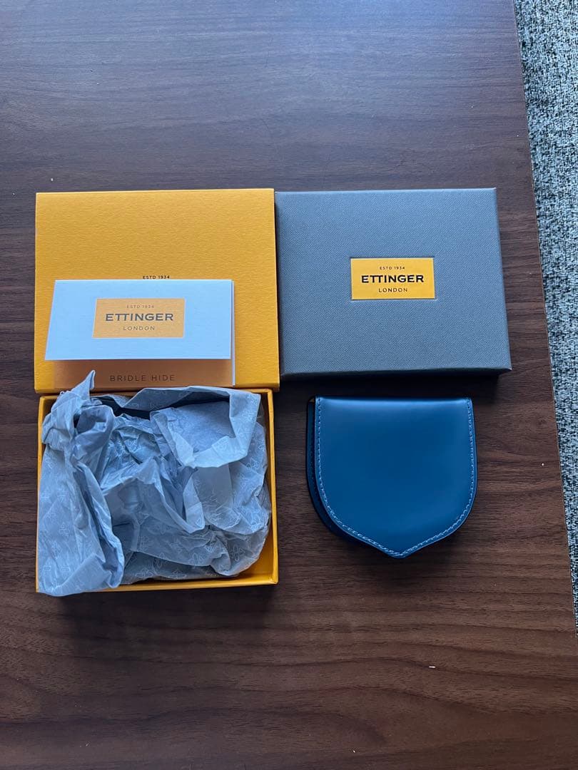 【ETTINGER】 青 ケース未使用