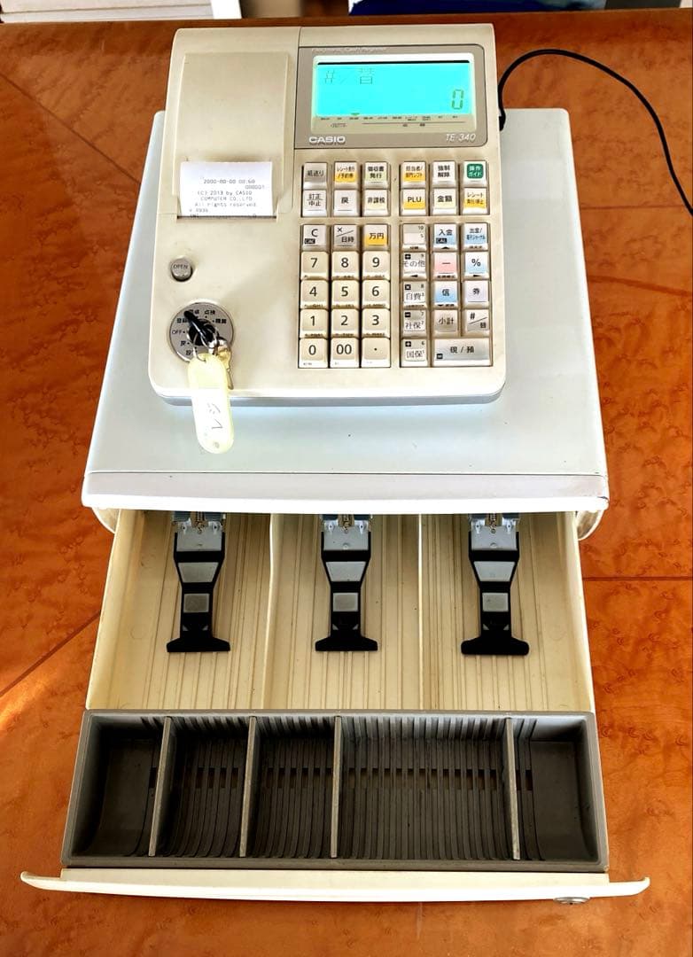 電子レジスター　CASIO TE-340/NL-300 中古