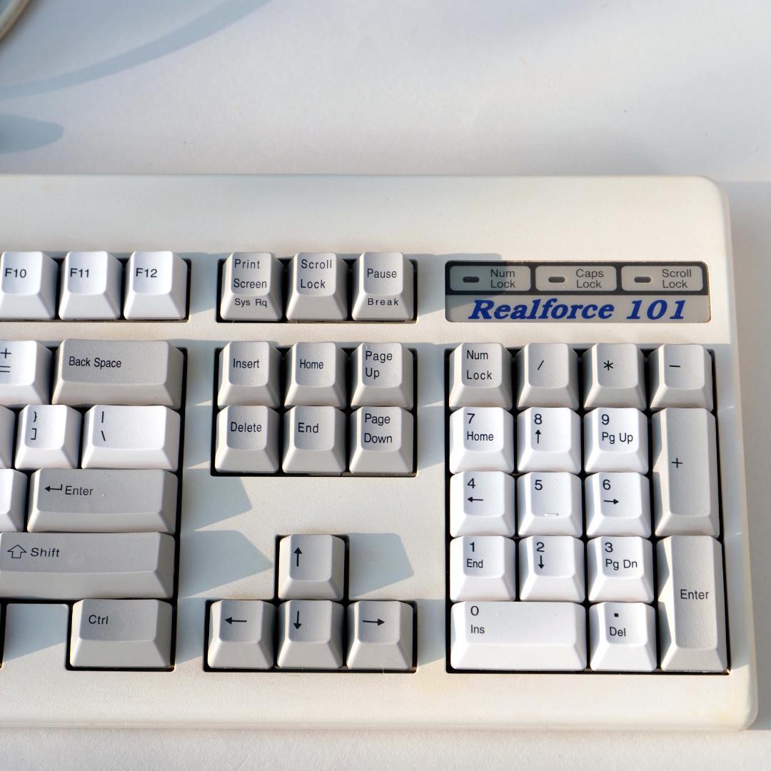 大*魚様 【キートップ洗浄済】Realforce 101 英語配列 （その1）