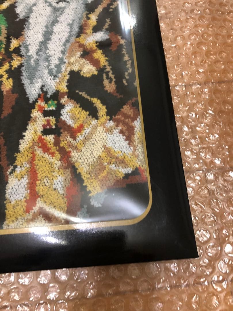 FEILER フェイラー歌舞伎　鷲娘と連獅子　新品未使用大判　レア　正月飾りにも