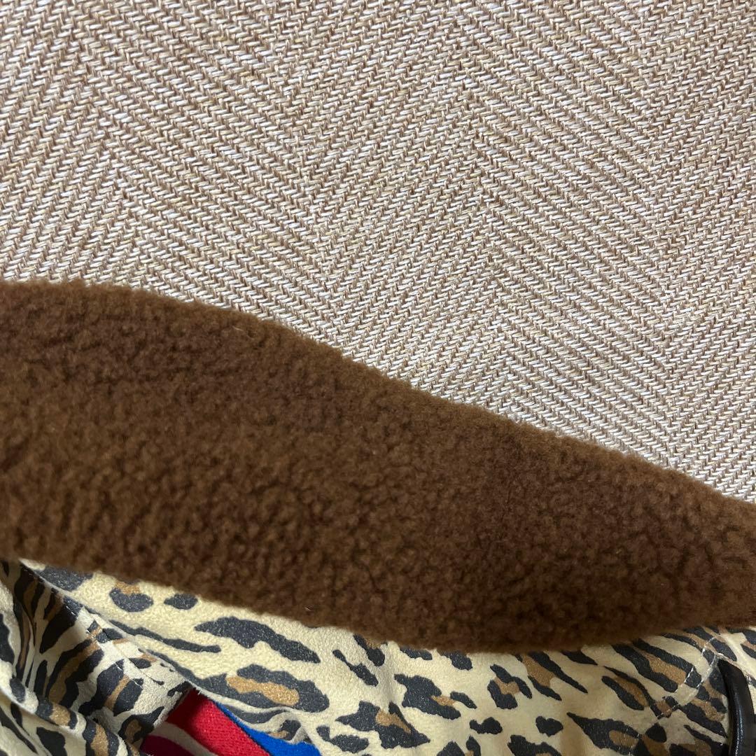 【美品】WAKOMARIA ギャングコート レザー ボア付き ライダース