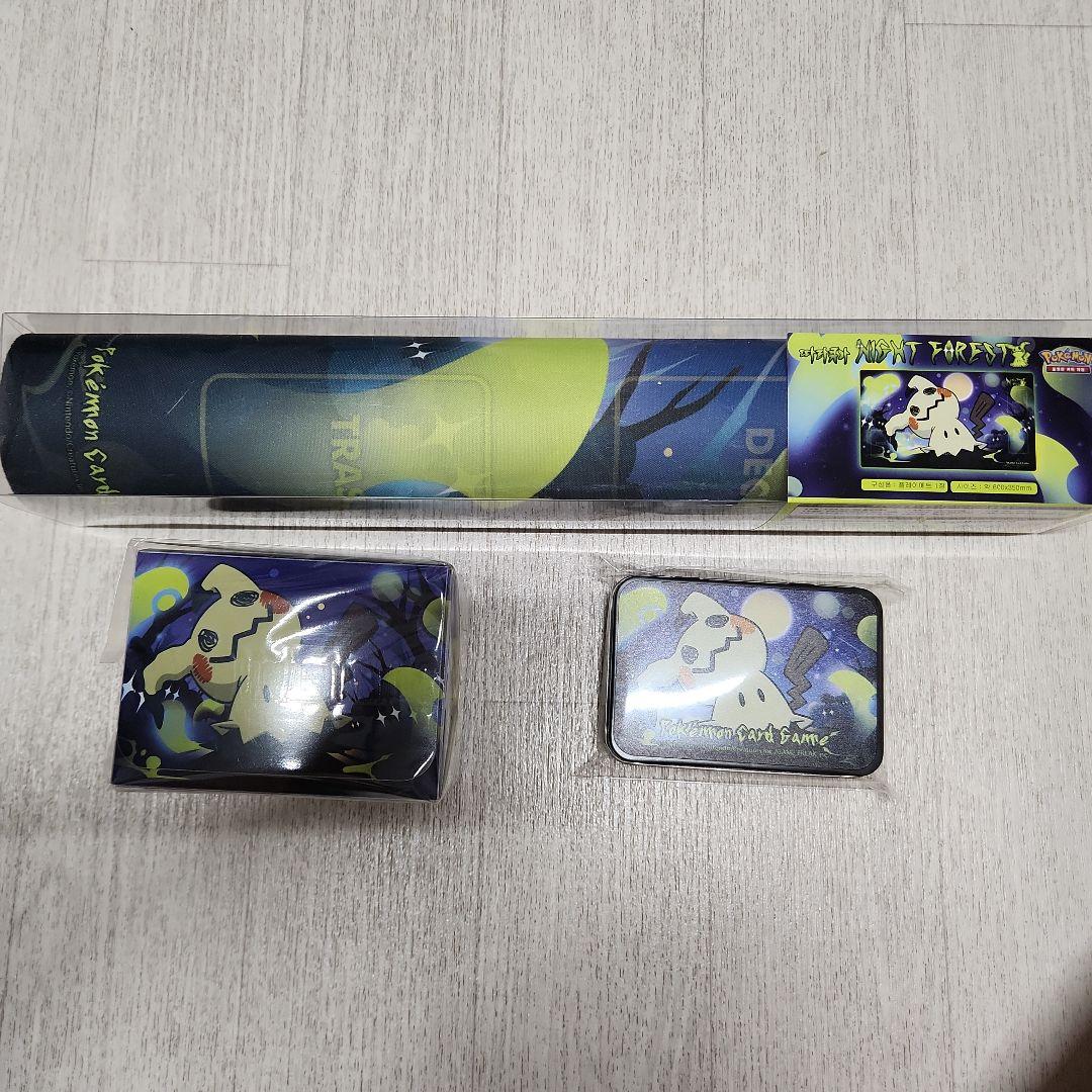 ミミッキュ プレイマット、デッキケース、ティンケース　３点セット