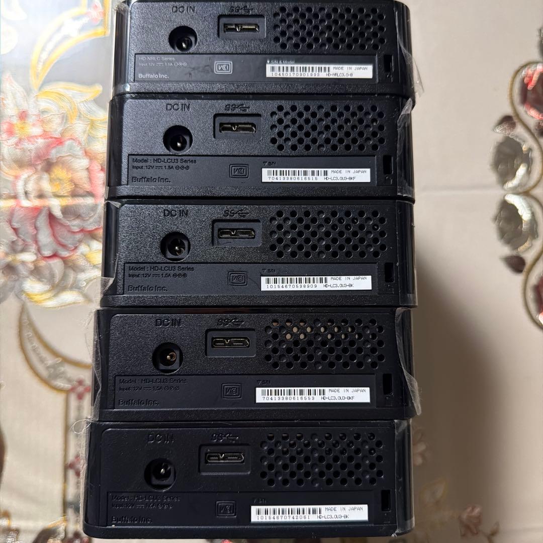 Buffalo5台セット