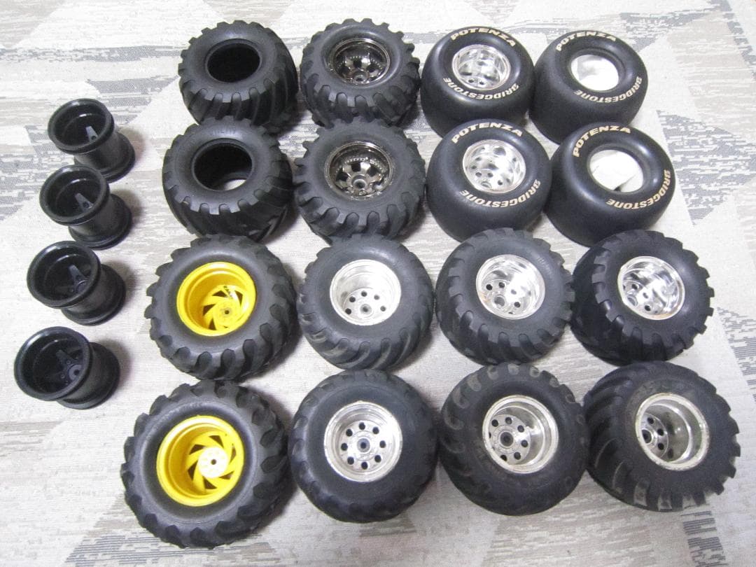 タミヤ ビック系 タイヤホイール 大量処分 ワイルドウイリー ランチBOX 他