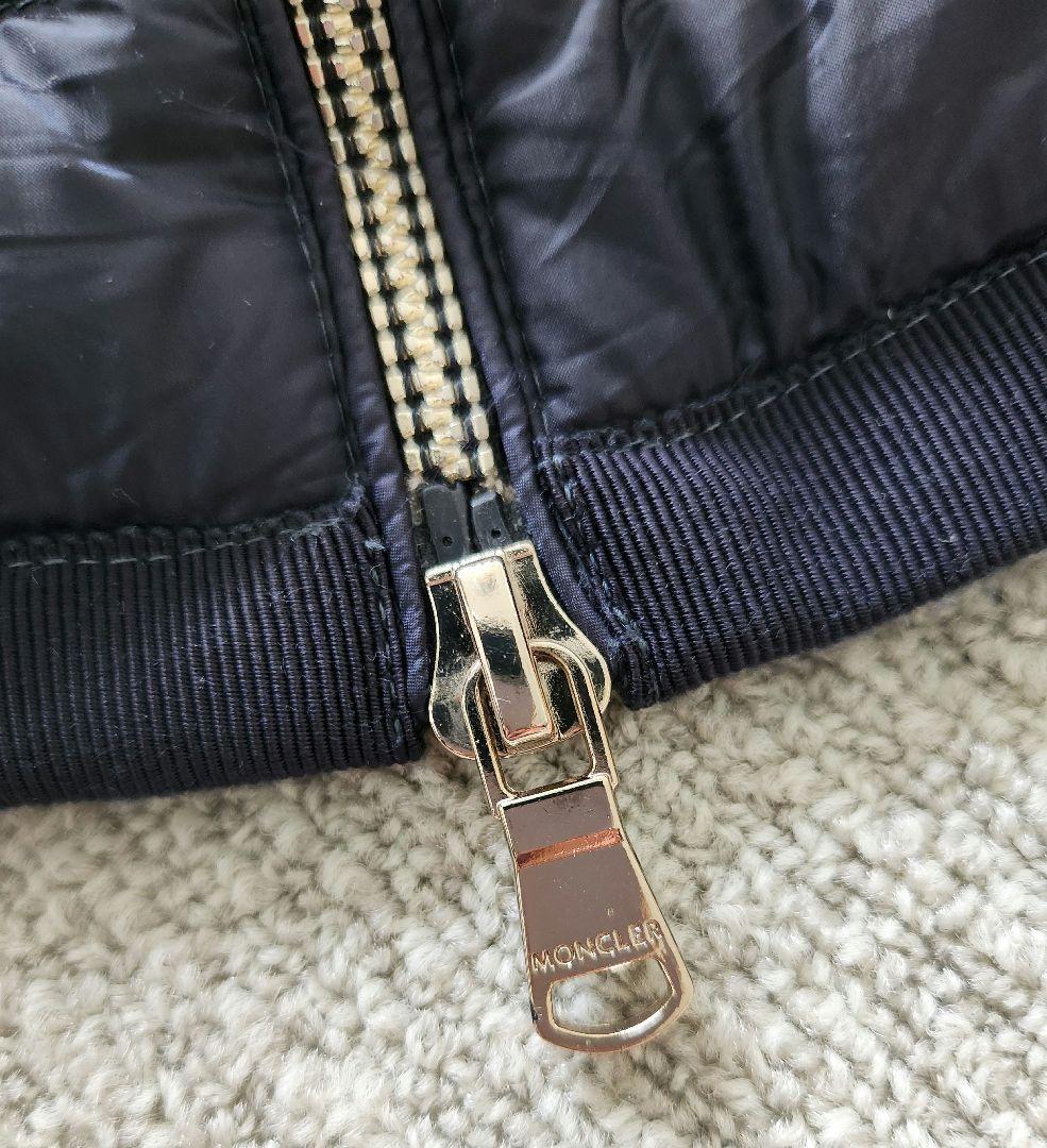 モンクレール MONCLER aubry オーブリー 2 ダウンカーディガン 紺