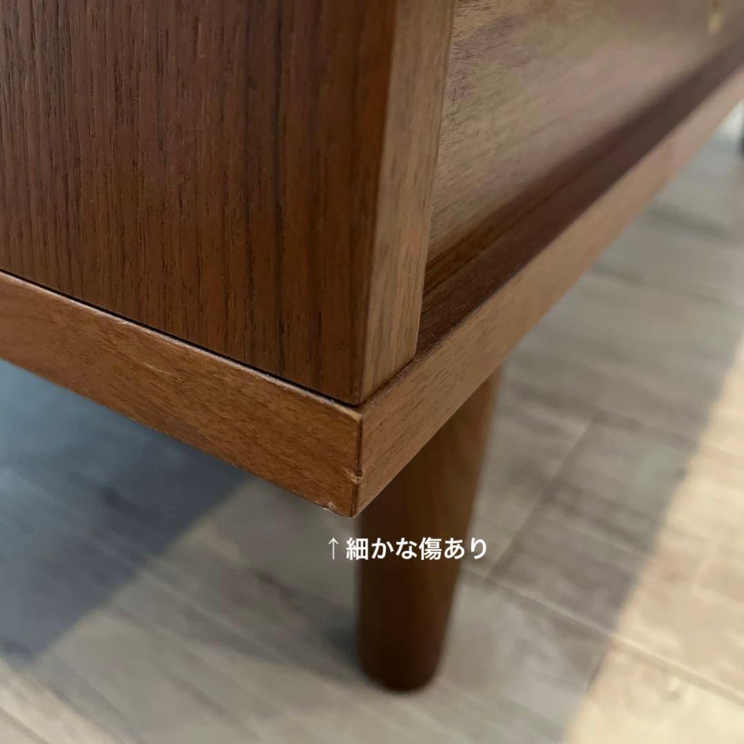 unico（ウニコ）HOLMシリーズ ウォールナット材ローボード