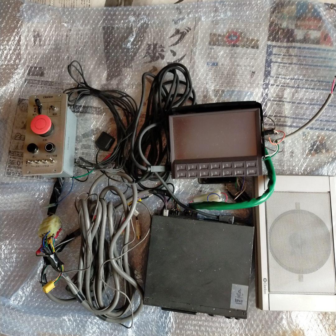 Clarion音声合成フルセット、タッチパネルにゴミが入ってますので2000円引