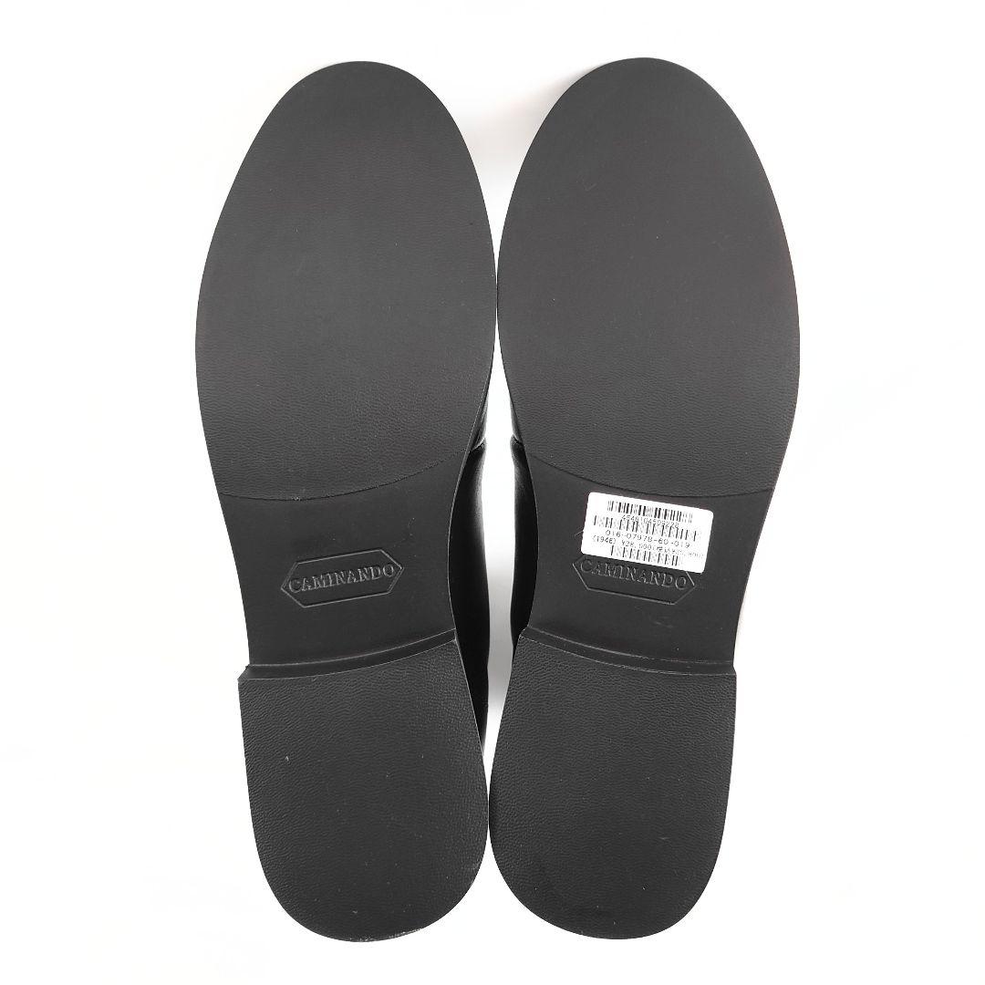 未使用 カミナンド フロントジップ レザー ブーツ ドレステリア ダイアナ