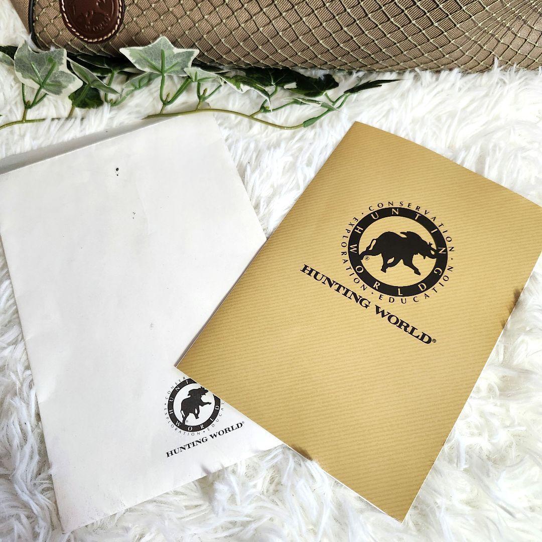 【極美品】ハンティングワールド サファリトゥデイ 大きめ ビジネスバッグトート