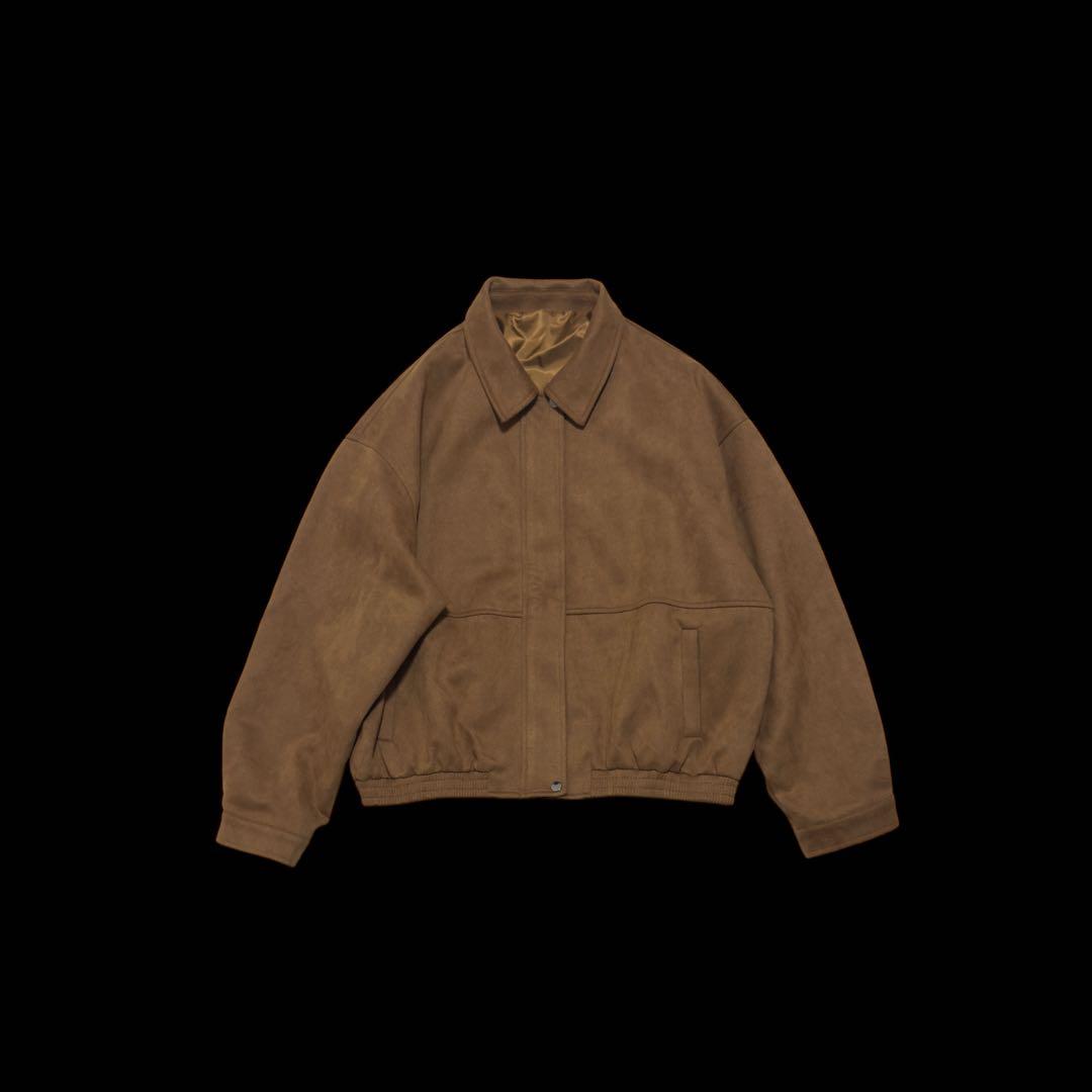 【archive】00s Suede Bomber-jacket 短丈