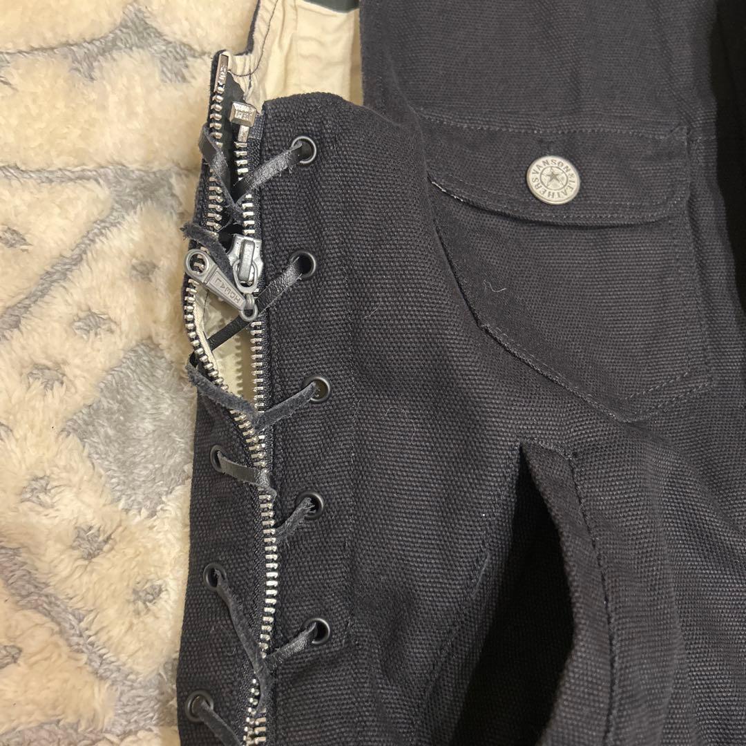 vanson ブラック ベスト M