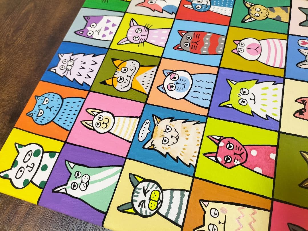 さとみん様　F6 原画　アクリル画