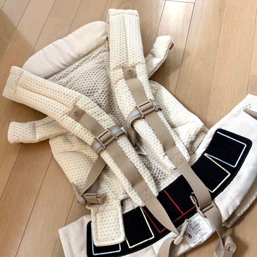 美品【エルゴベビー 】抱っこ紐　 オムニブリーズ　ナチュラルベージュ