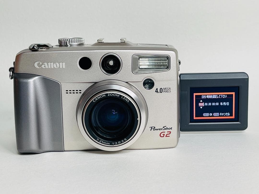 【美品 返品保証】 CANON キャノン PowerShot G2 コンデジ
