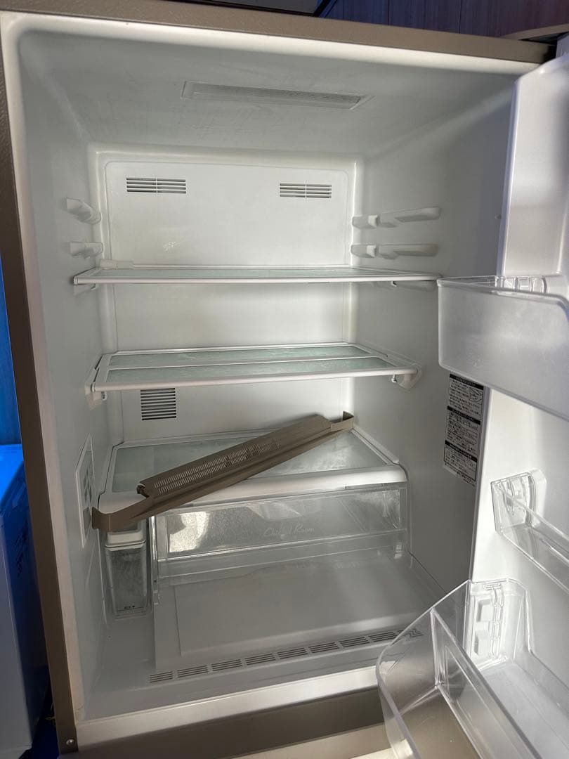 シルバー Panasonic 冷蔵庫 冷凍庫 家電 中古 NR-C343C-N