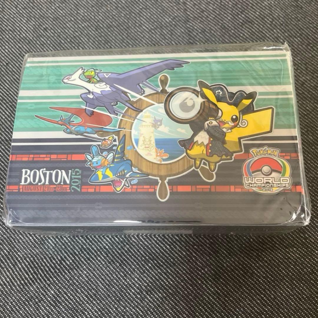 【激レア】WCS2015 ボストン デッキボックス ポケモンカード　新品未開封