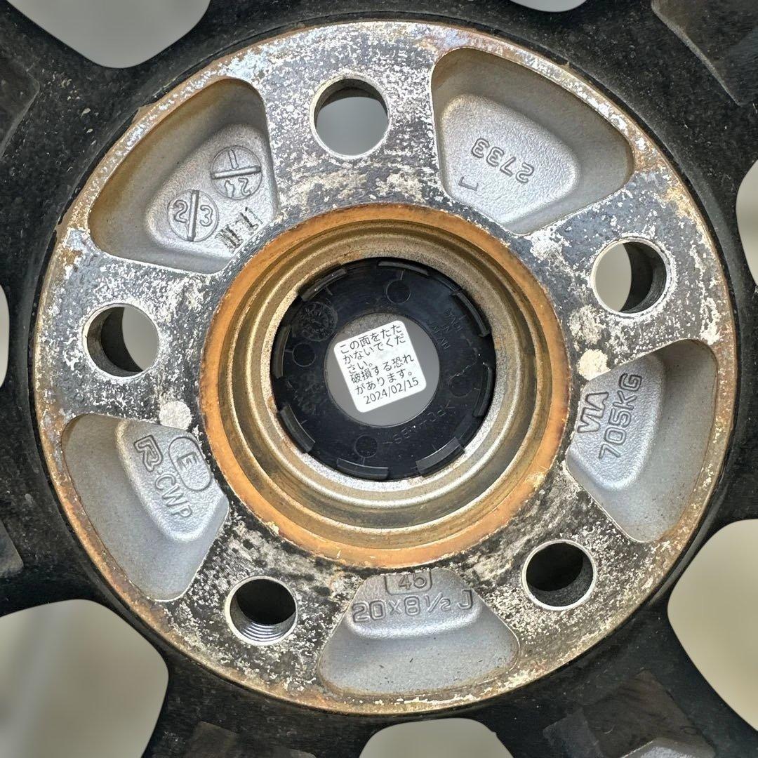 RAYS ホムラ20インチアルミとDUNLOP スタッドレスタイヤ　4本セット