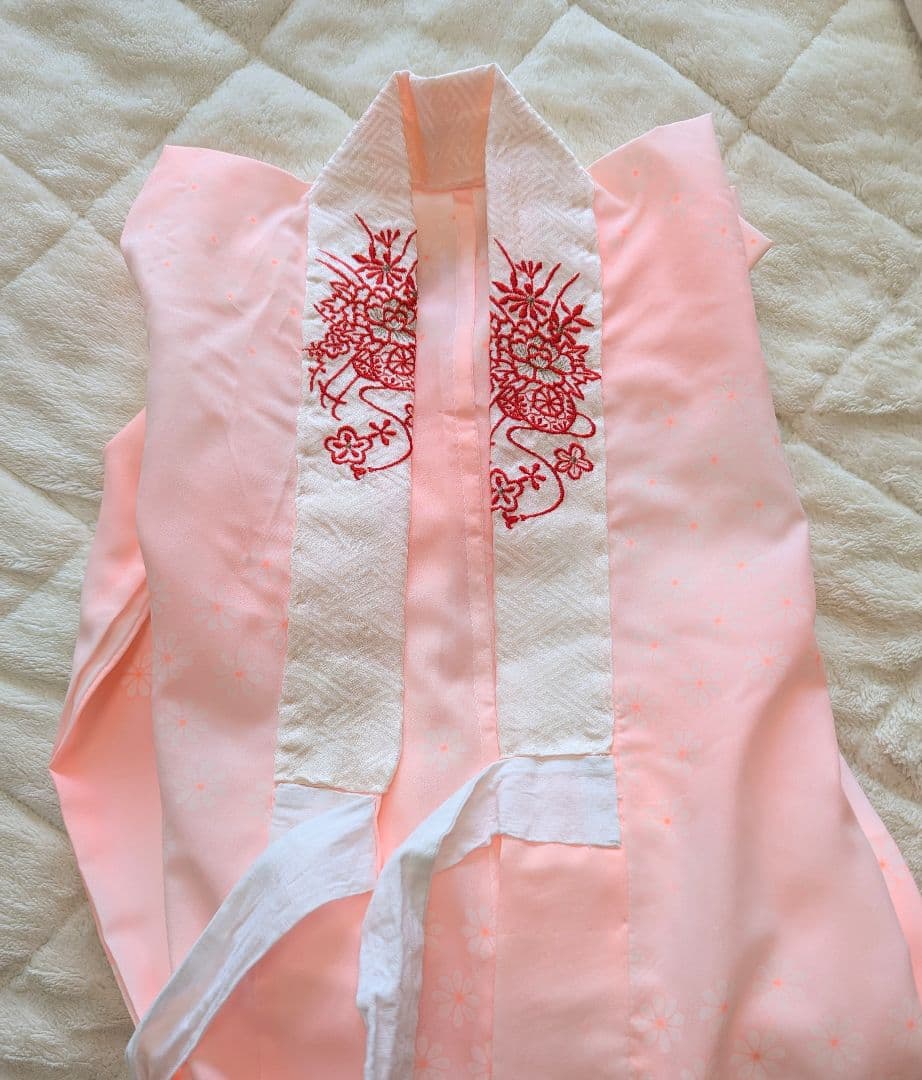 値下げ☆七五三着物セット、7歳用　造り帯　正絹