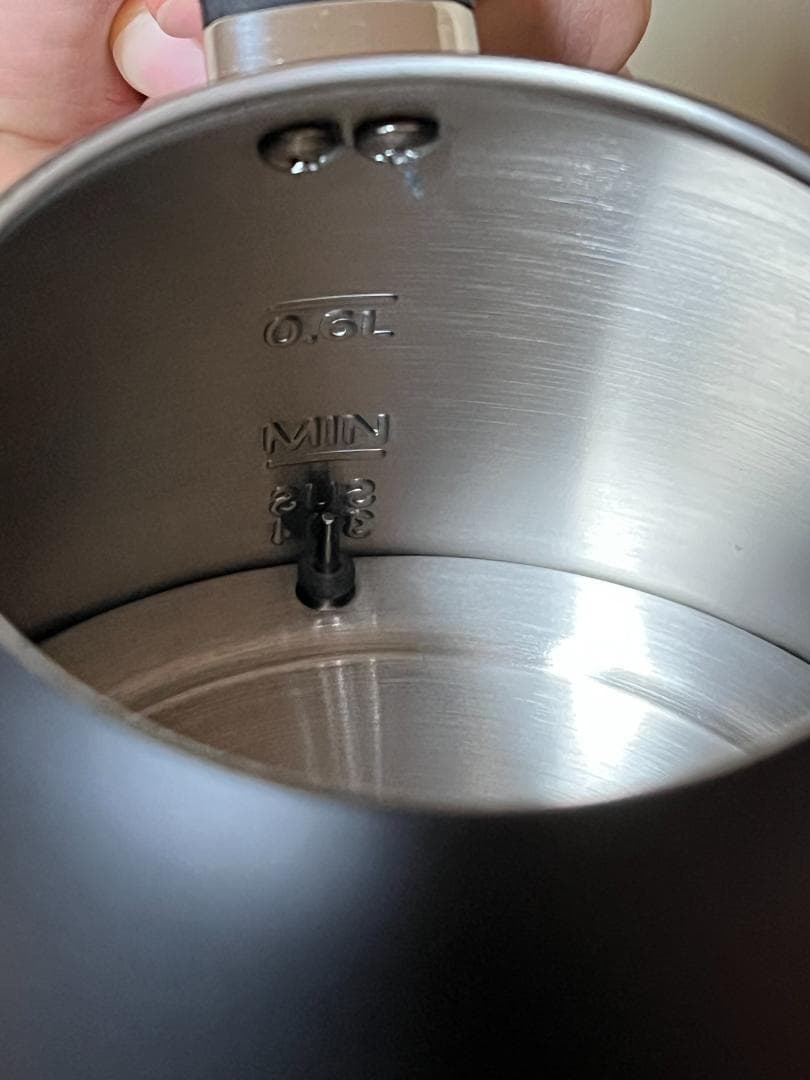 Brewista 電気ケトル 温度調節機能付 ピュアブラック 0.6L