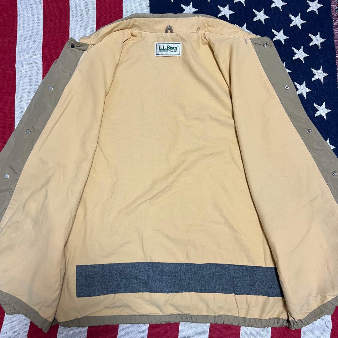 usa製 80s L.L.Bean エルエルビーン コーチジャケット チンスト