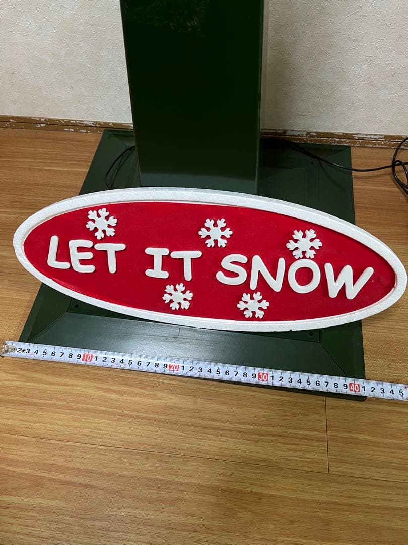 クリスマス装飾ランプ ミニツリー付き