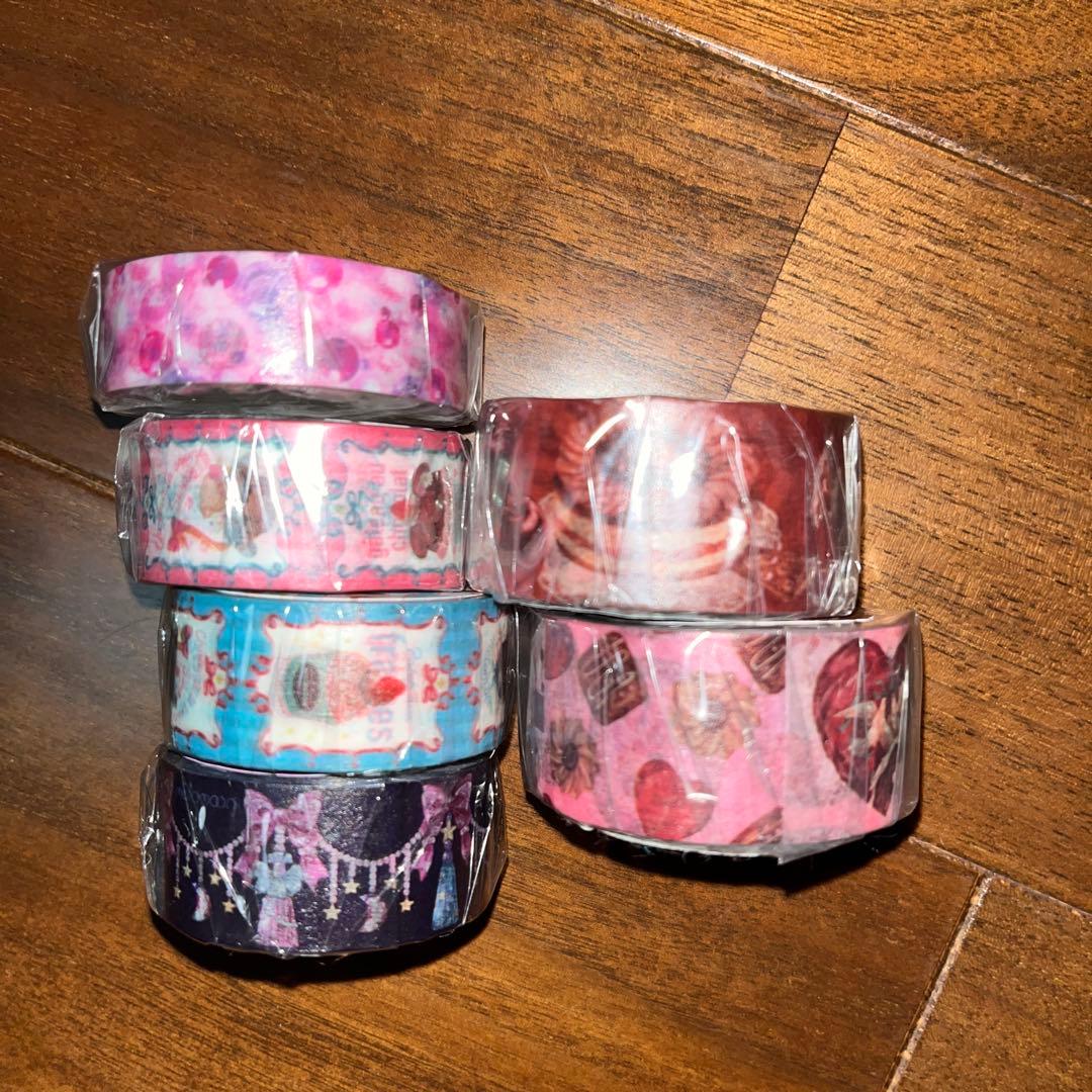 okappalover メロムーン マスキングテープ