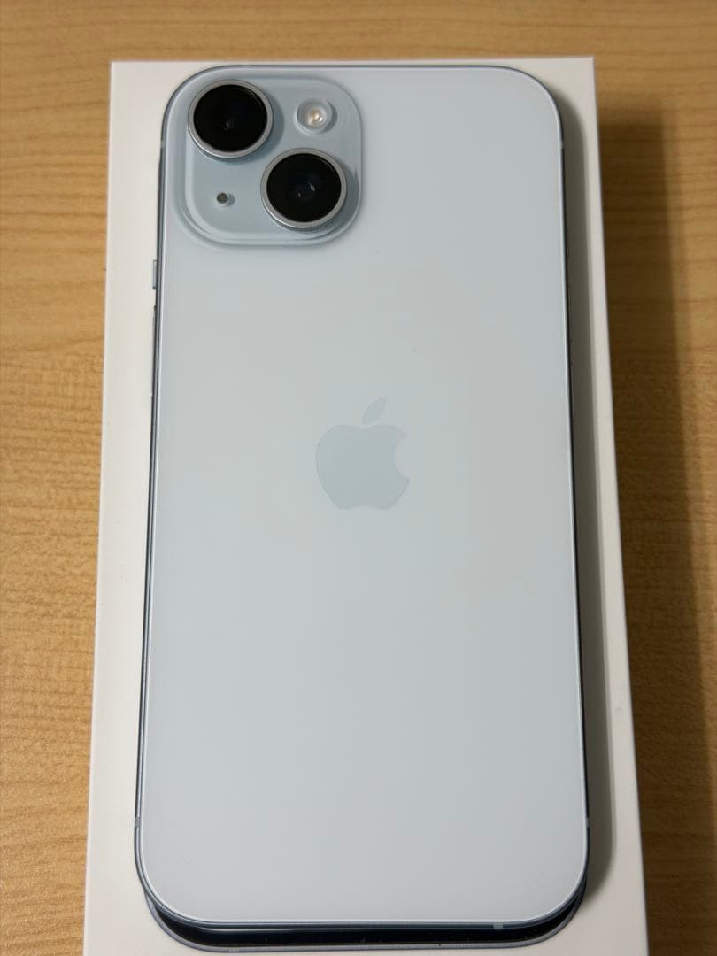 iPhone 15 ブルー 128GB バッテリー88%