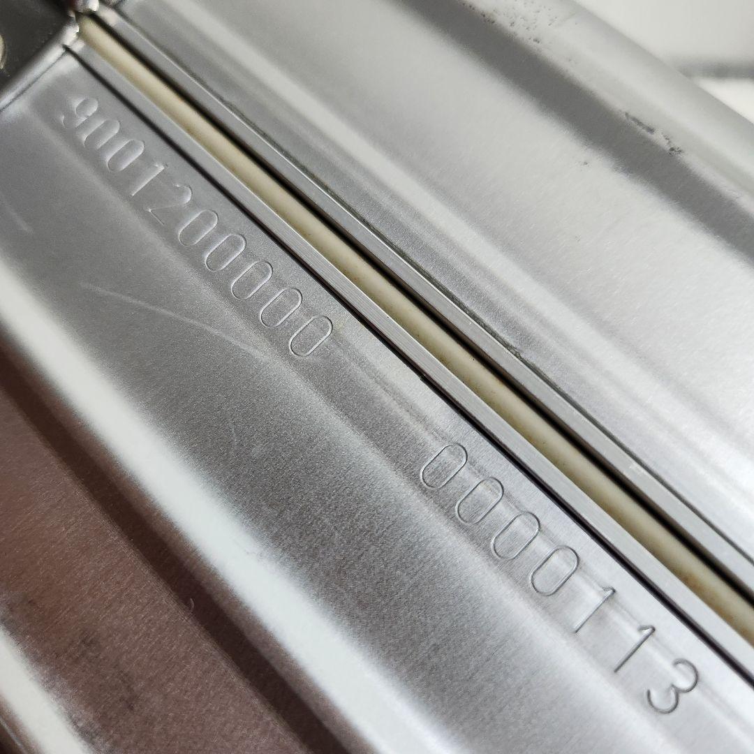 美品 RIMOWA アタッシュケース 17L アルミ シルバー 9001200