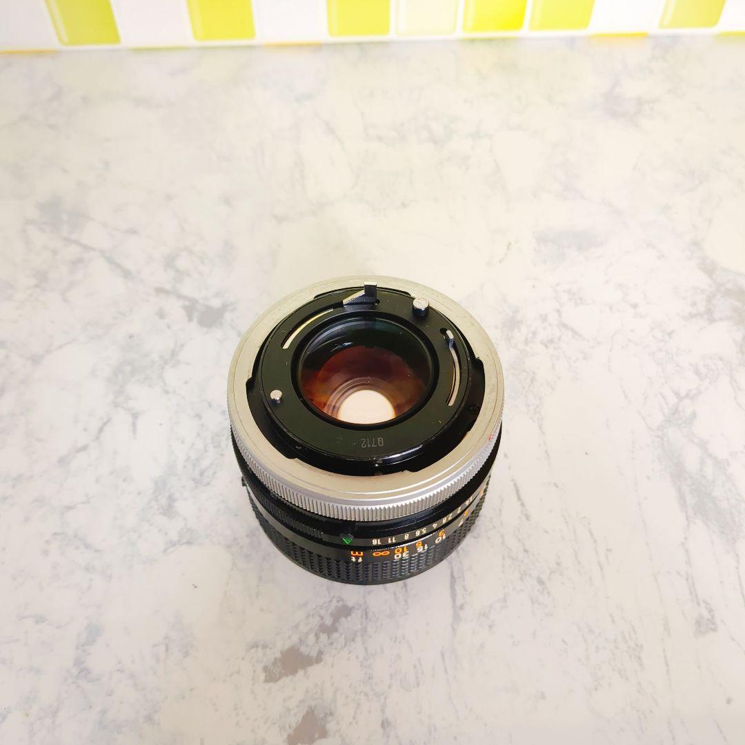 綺麗 Canon キャノン FD S.S.C 50mm F1.4 単焦点 レンズ