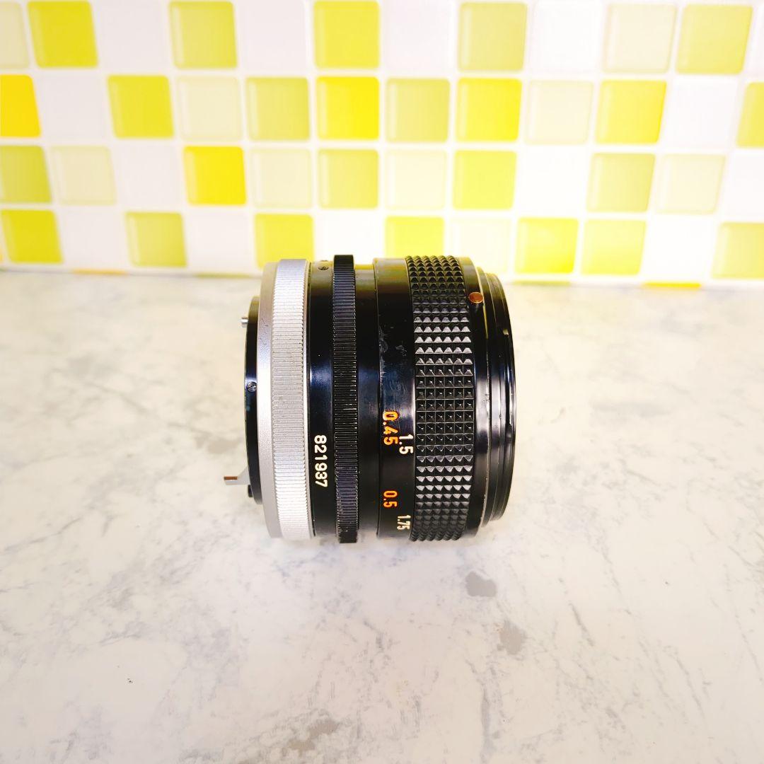 綺麗 Canon キャノン FD S.S.C 50mm F1.4 単焦点 レンズ