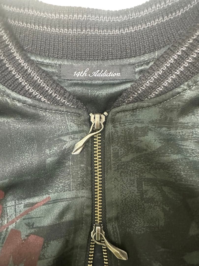 【yasu着用】14th addiction シルクスカジャン サイズ2