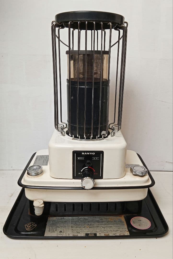 【美品 昭和レトロ メンテナンス済み】SANYO OHC-27AC 石油ストーブ