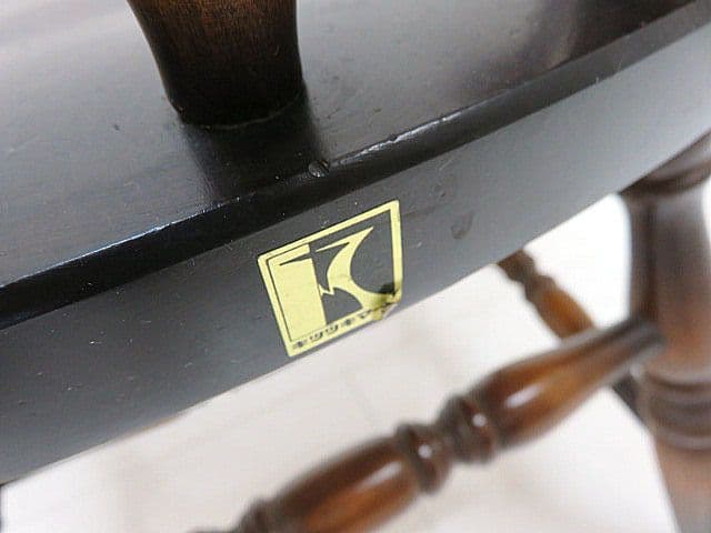 飛騨産業/キツツキ　「穂高」楢無垢材ウィンザーチェア　　　　アームチェア