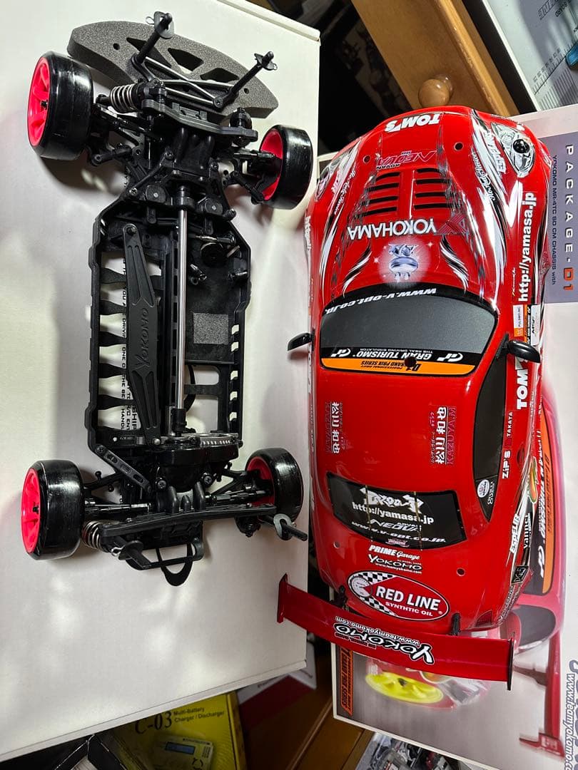 ヨコモ　ドリパケ　MR-4TC SD CMシャーシ　LEXUS SC430