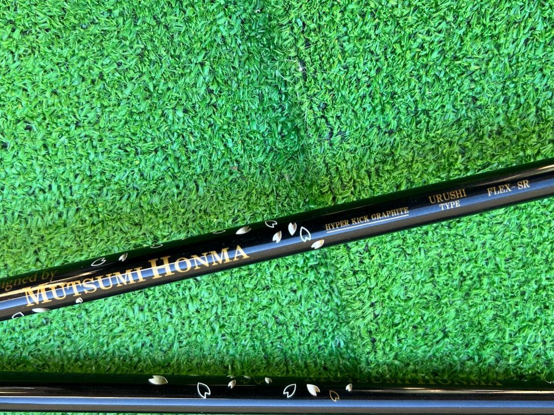 ぼ*ん様 MUTSUMI HONMA MH777 ワンレングス アイアンセット