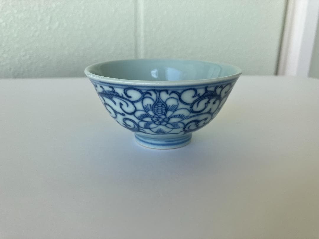 古伊万里染付　湯呑茶わん5個セット