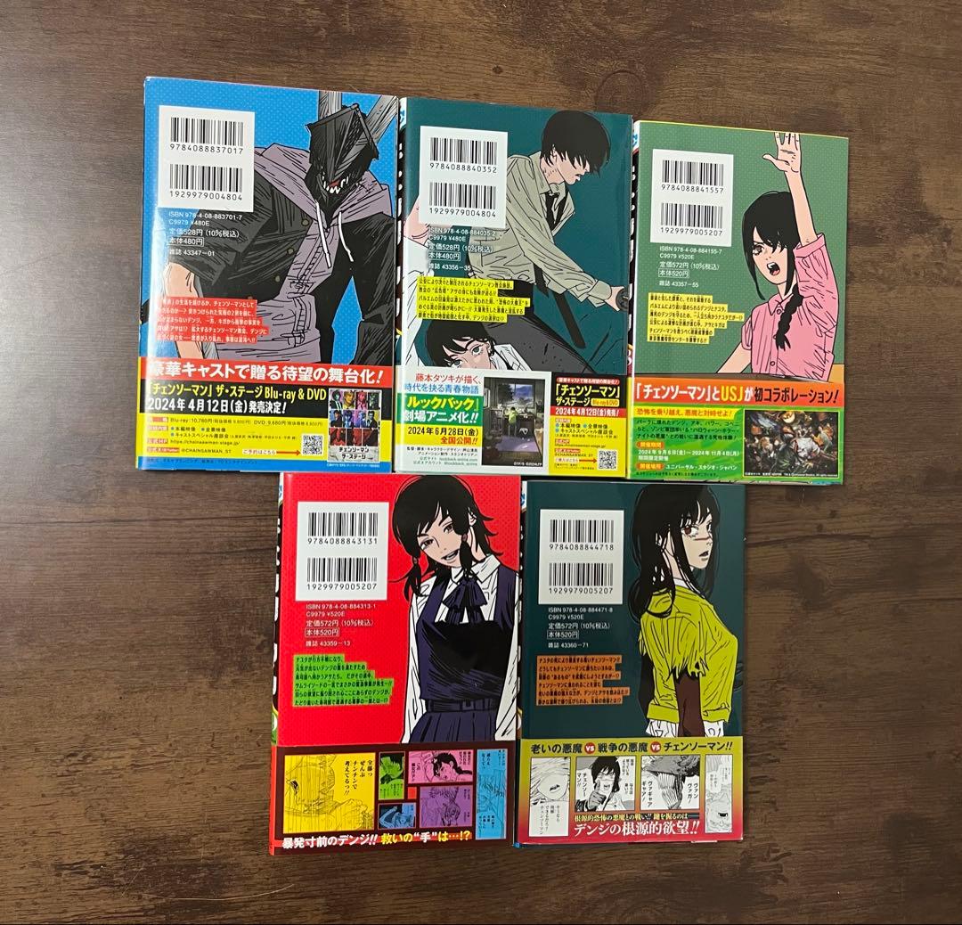 【美品】チェンソーマン 1〜20巻セット 　藤本タツキ