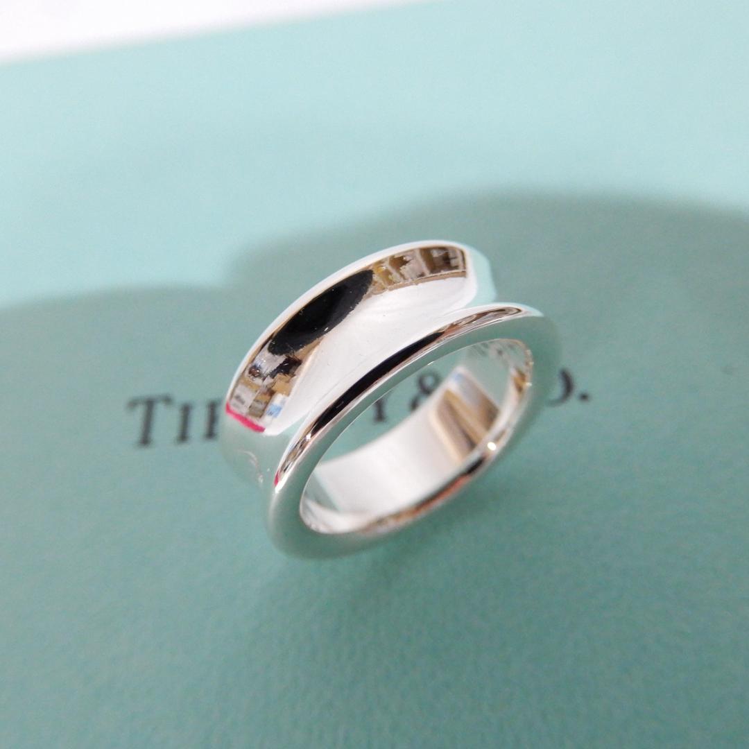 TIFFANY ティファニー　ナロー リング　7号　1837　シルバー　A12