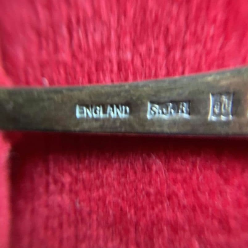 マッピン＆ウェッブ　スターリングシルバー　エナメル　スプーン　6本セット