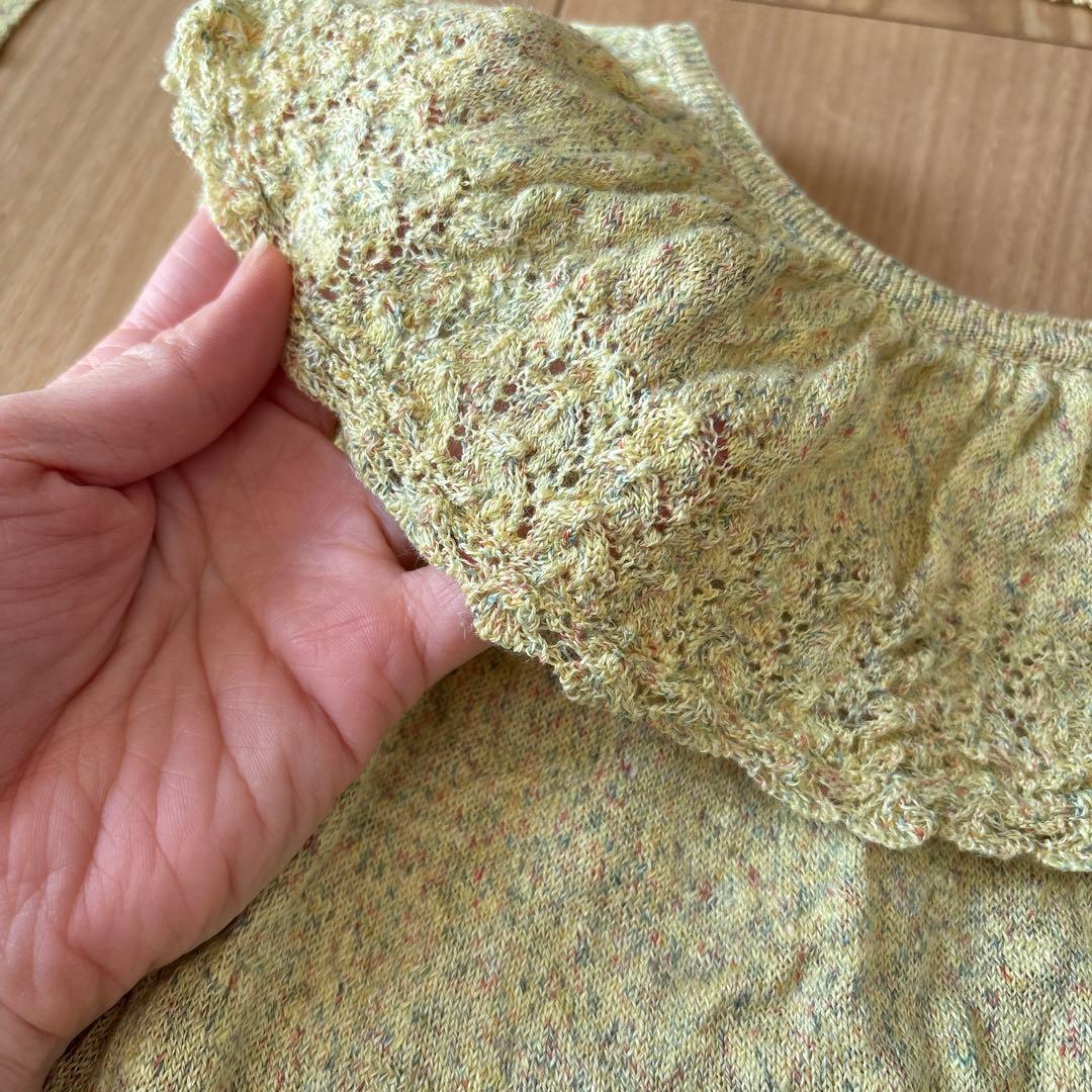 MABLI ニットロンパース　12m