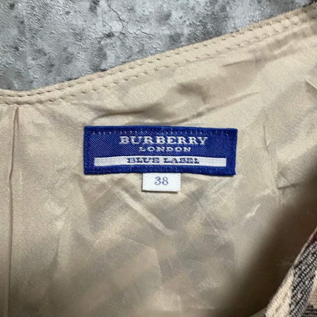BURBERRY バーバリー　ワンピース　古着　ノバチェック　L
