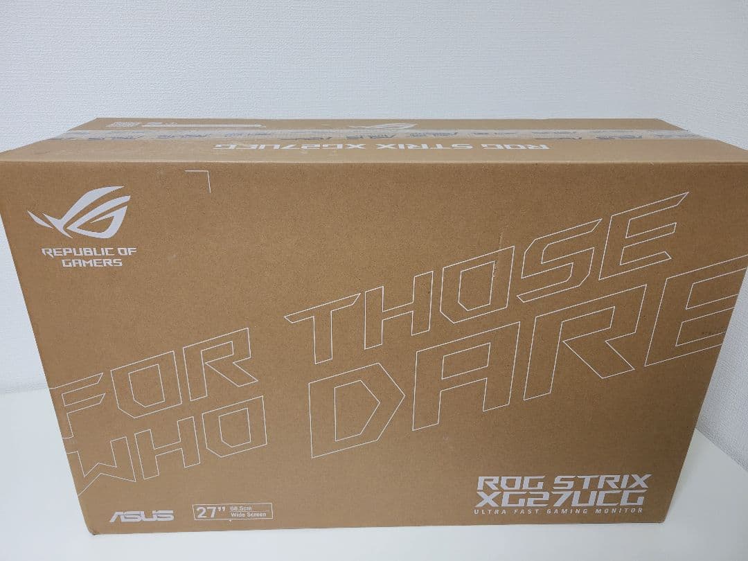 ASUS 4K ゲーミングモニター ROG Strix XG27UCG