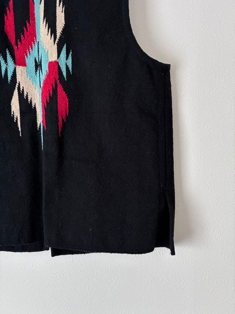 Indian Motorcycle ベスト　チマヨベスト　ネイティブ　ブラック